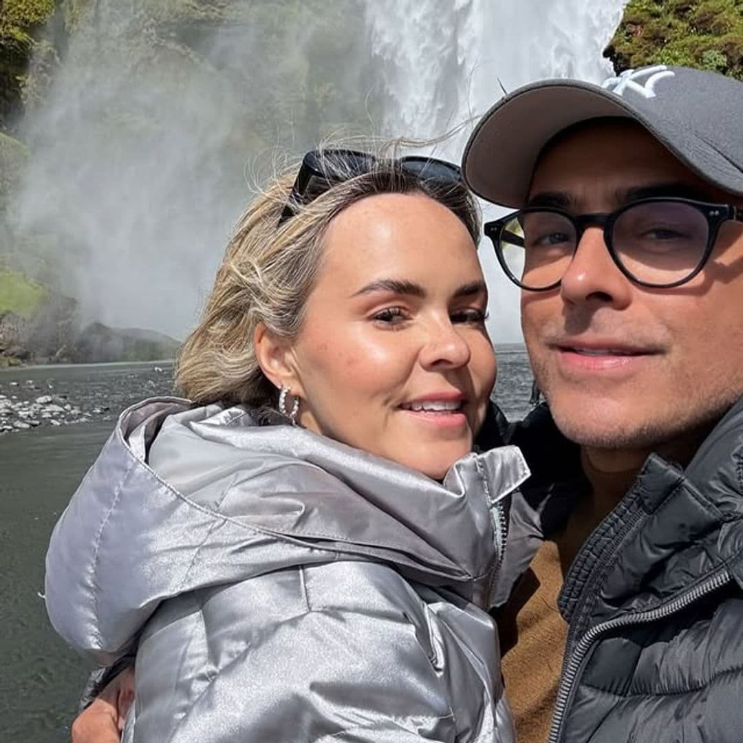 Adal Ramones y su esposa, Karla de la Mora, presumen vistazos de su fascinante escapada por Islandia