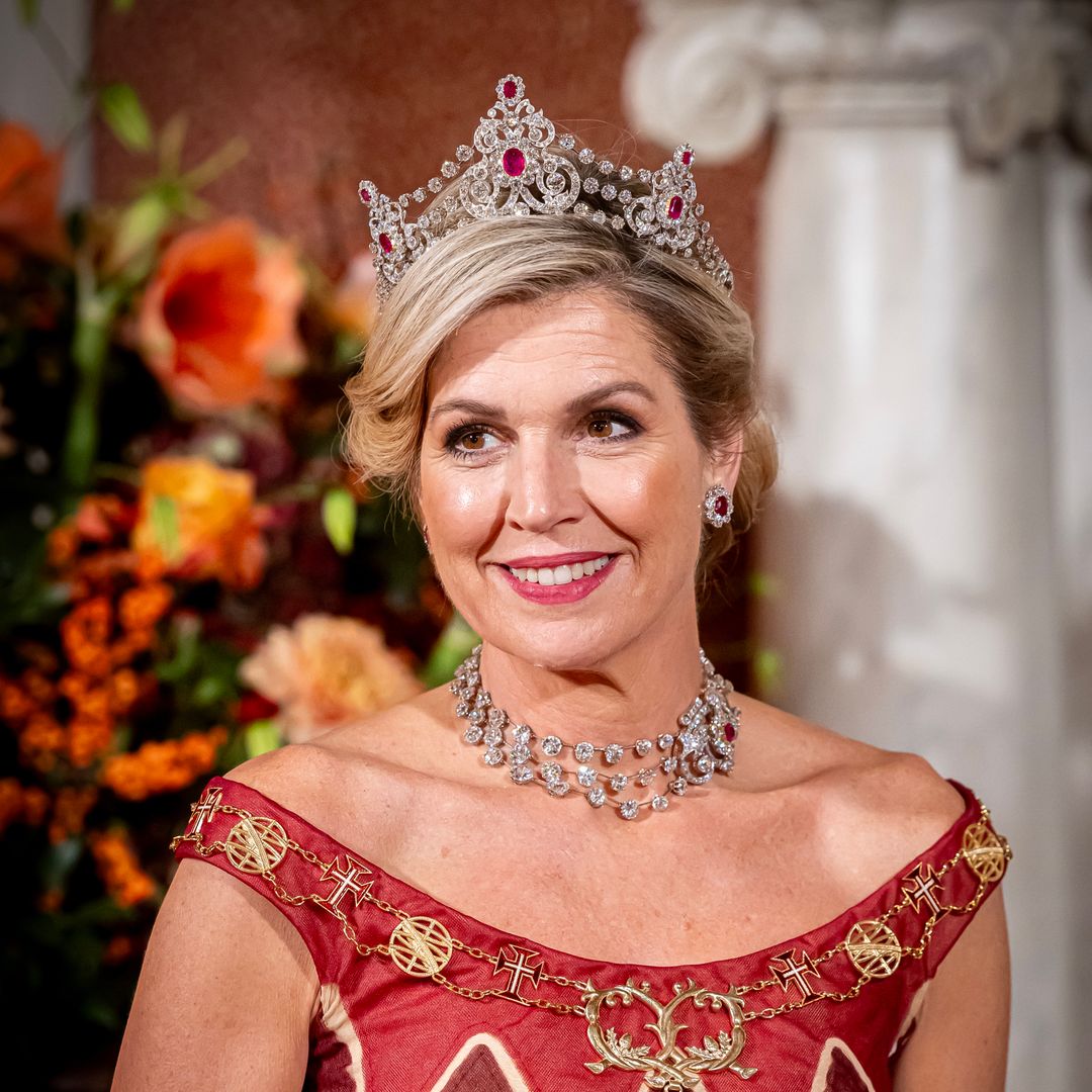 La deslumbrante colección de joyas de Máxima de Holanda