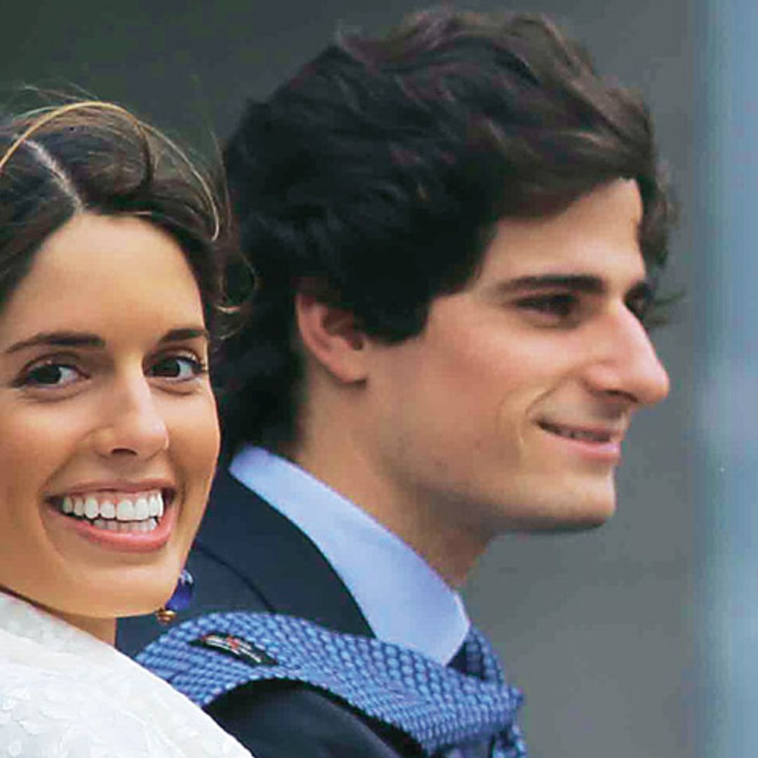 En ¡HOLA!, el Duque de Huéscar y Sofía Palazuelo 'oficializan' su noviazgo en la Feria de Sevilla