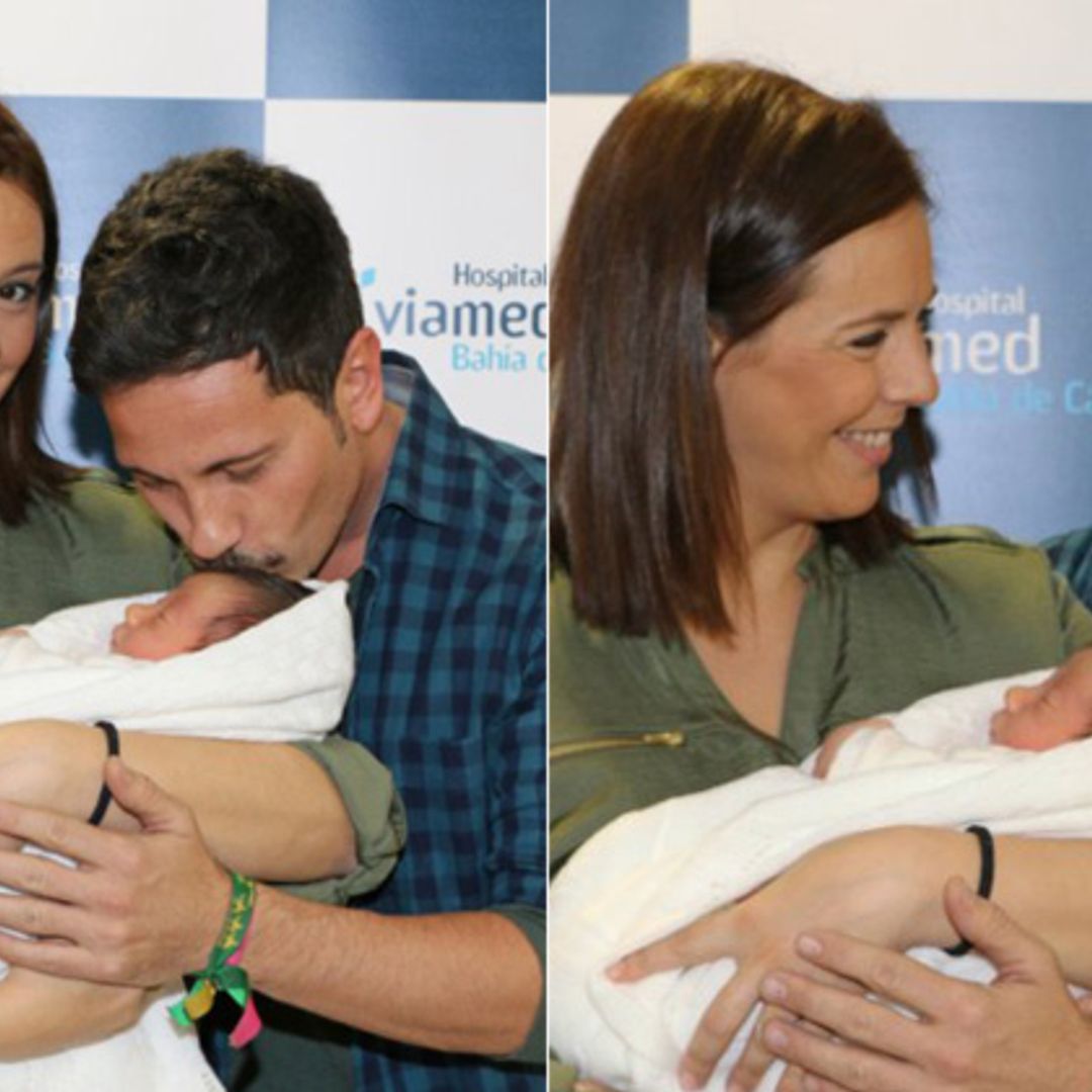 David de María y Lola Escobedo ya están en casa con el pequeño Leonardo