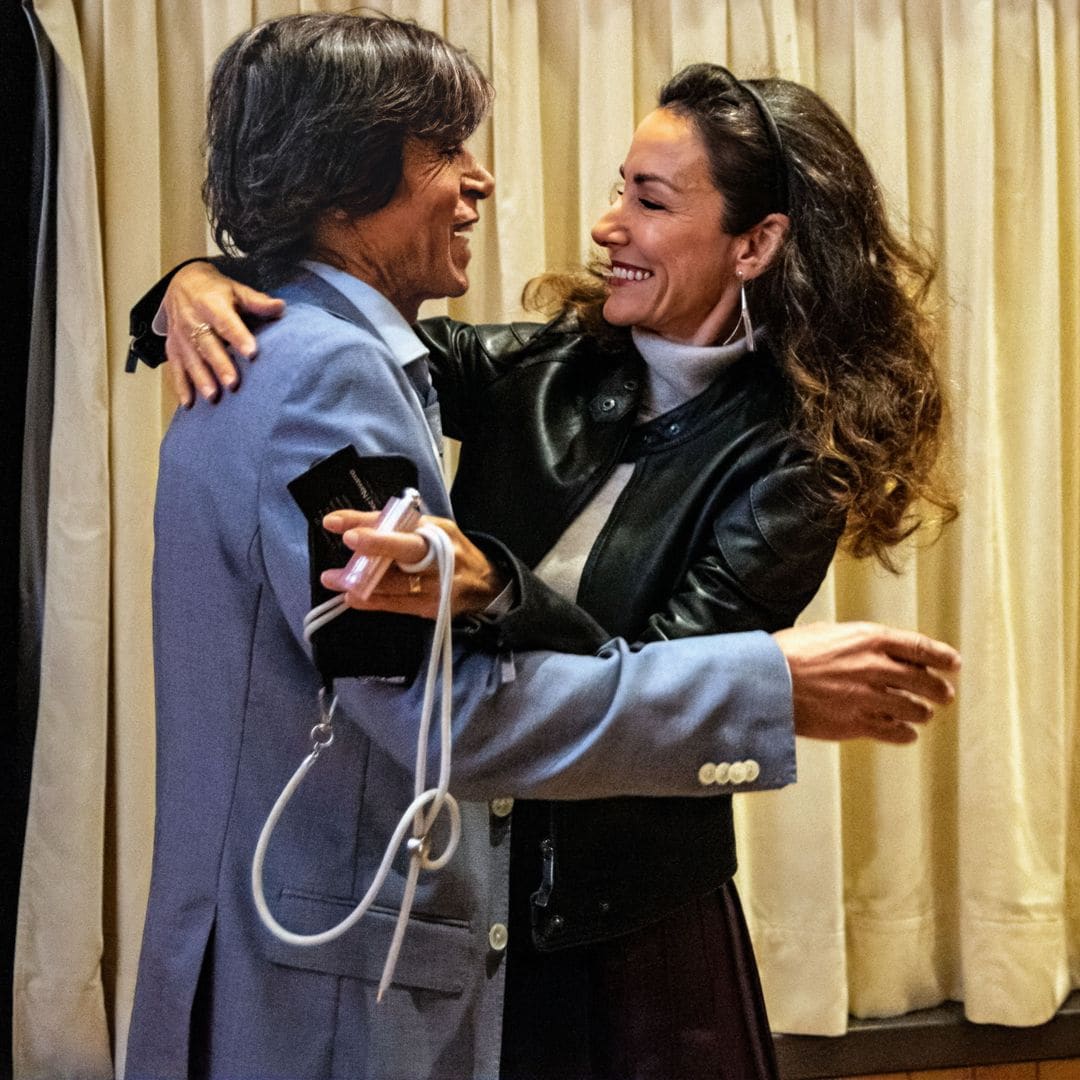 Con el cardiólogo palestino Akram Loubad