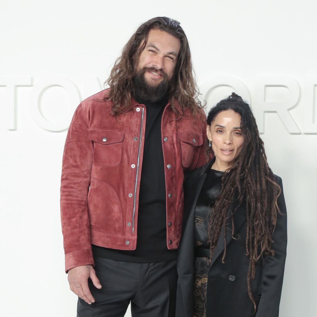 Jason Momoa y su exmujer la actriz Lisa Bonet, con la que se separó después de 12 años de relación

