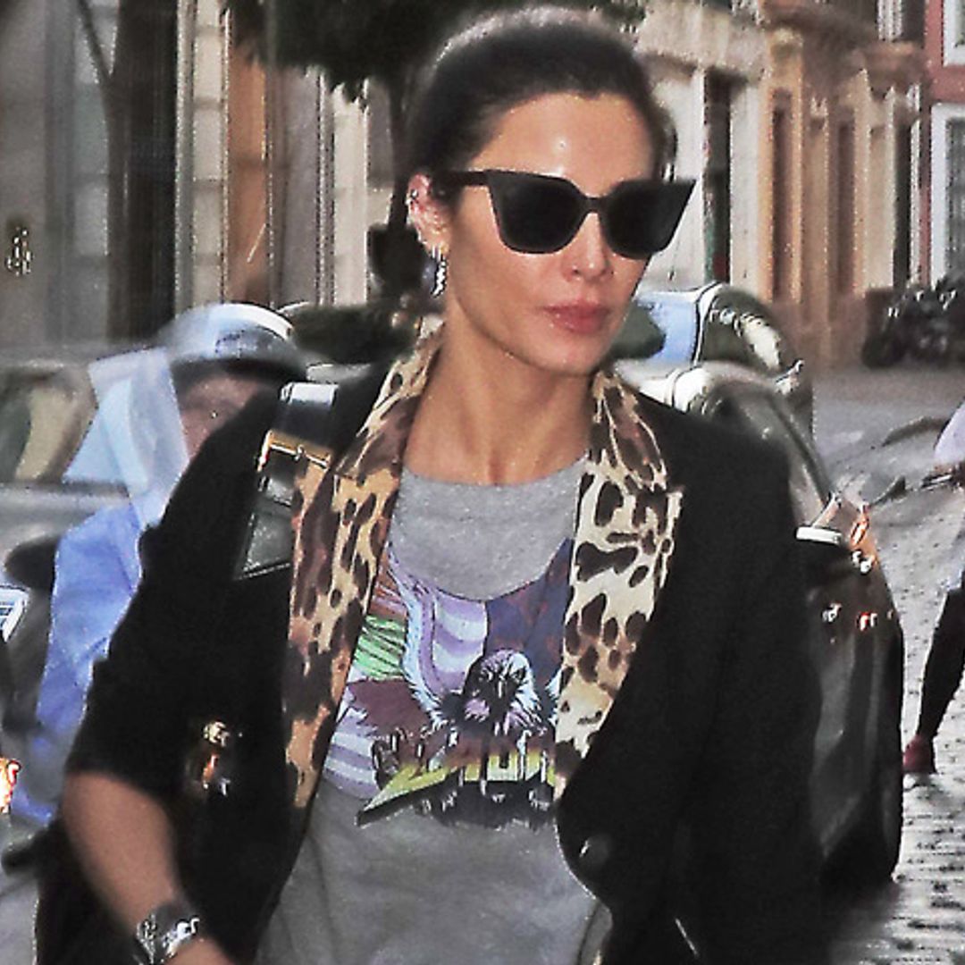 EXCLUSIVA: primeras imágenes de Pilar Rubio a su llegada a Sevilla donde hoy se casa