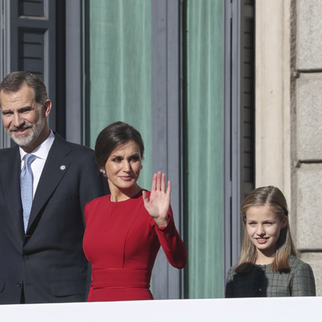 Leonor y Sofía celebrarán el aniversario de la proclamación con los Reyes y un grupo de ciudadanos