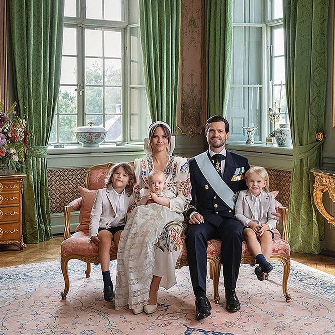 La Casa Real sueca comparte los retratos oficiales del bautizo del príncipe Julian