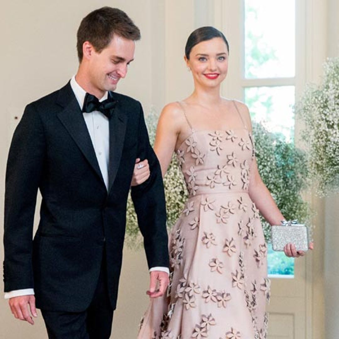 Miranda Kerr conquista la Casa Blanca del brazo de su novio