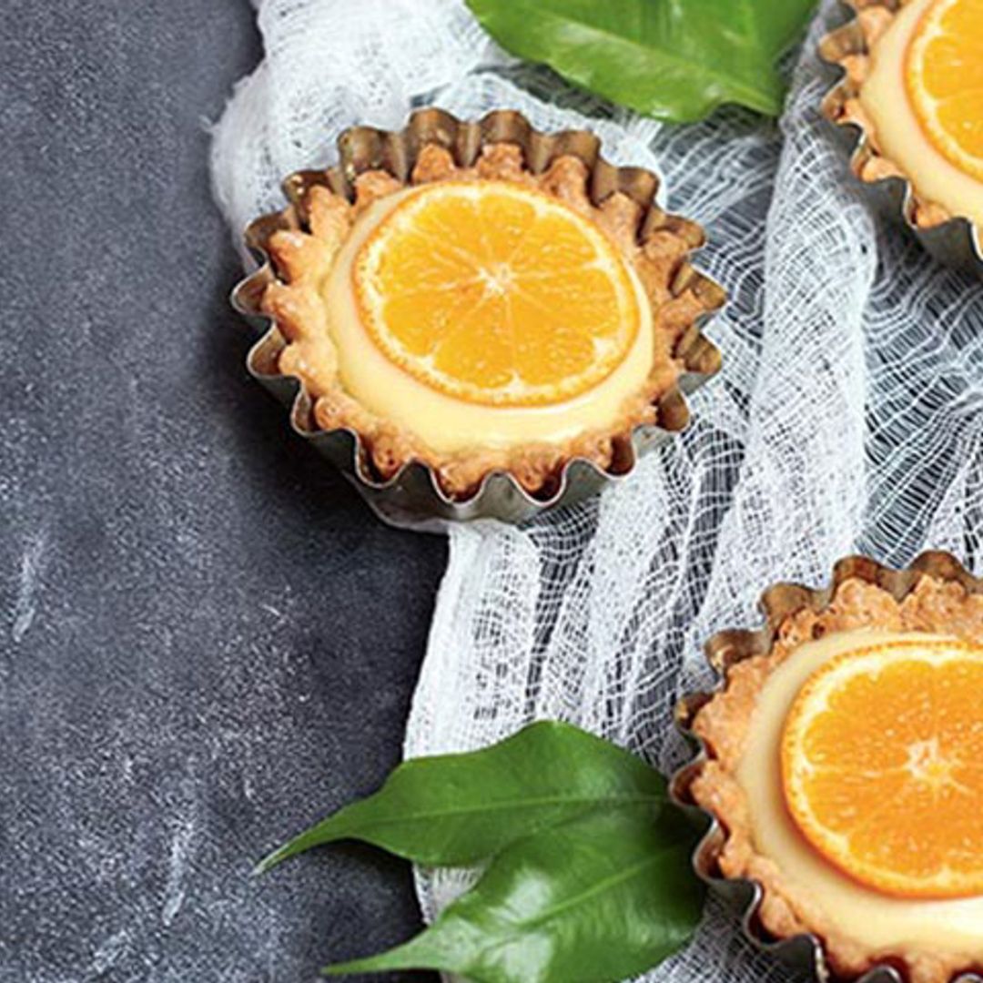 Pastelitos de naranja y arroz