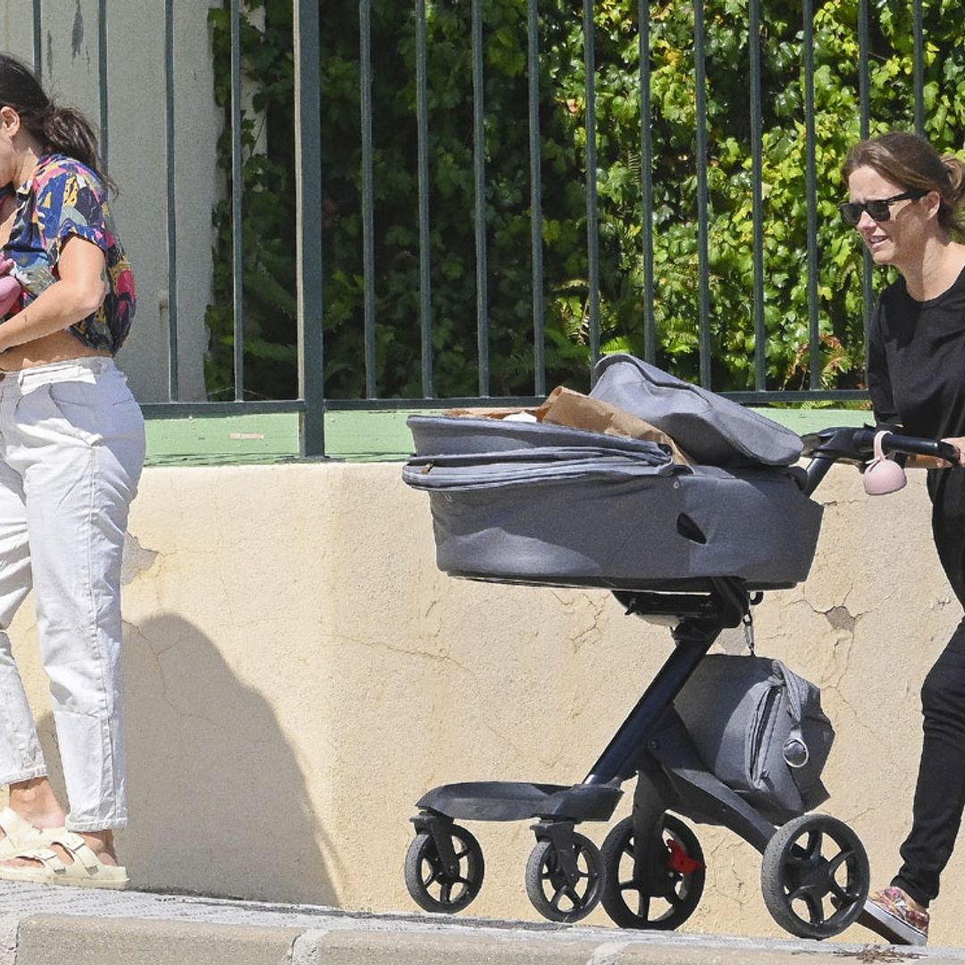 Las bonitas imágenes de María Casado y Martina diRosso con su hija