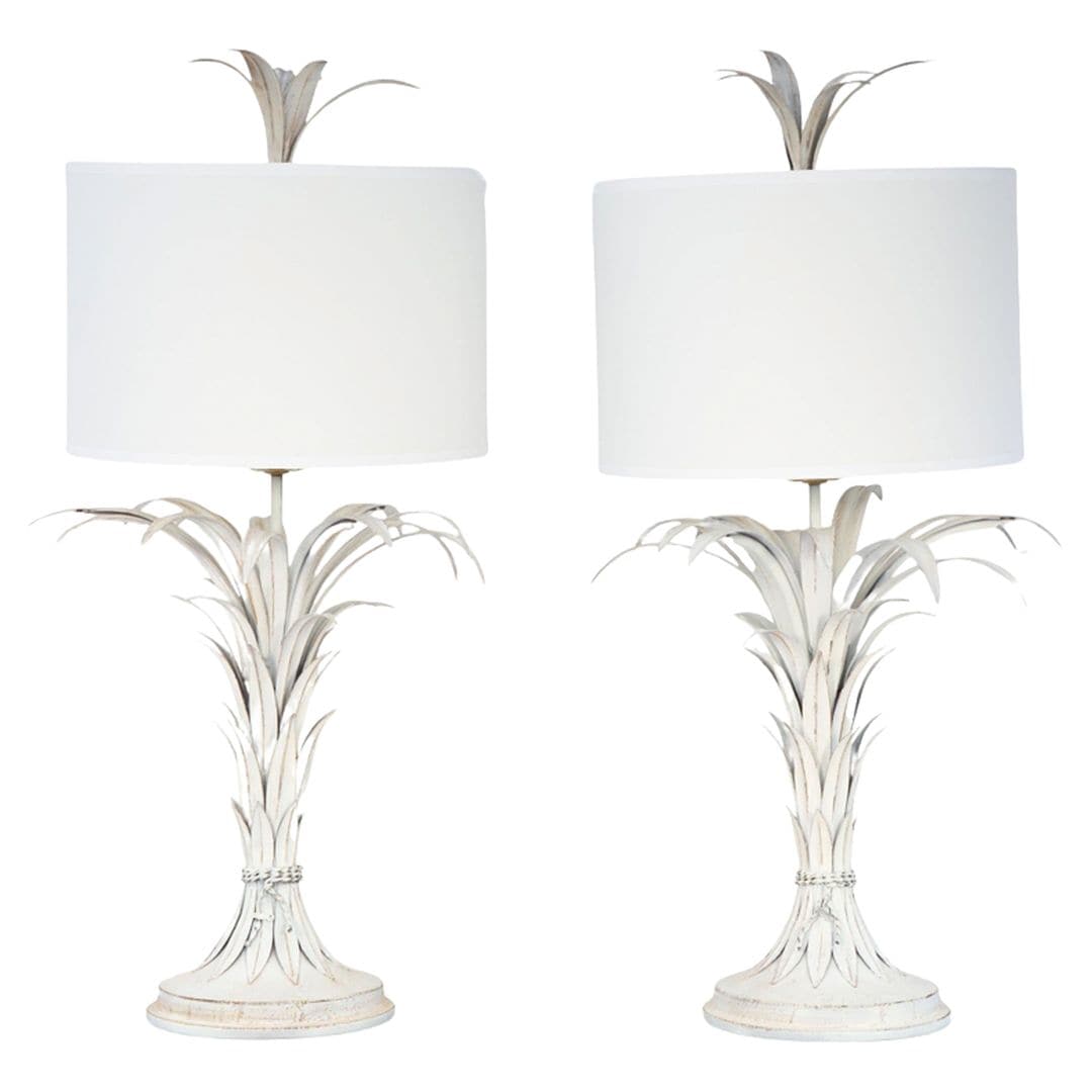 Set de dos lámparas Tole Palm Frond, de 1stDibs (5.107,54 €)
