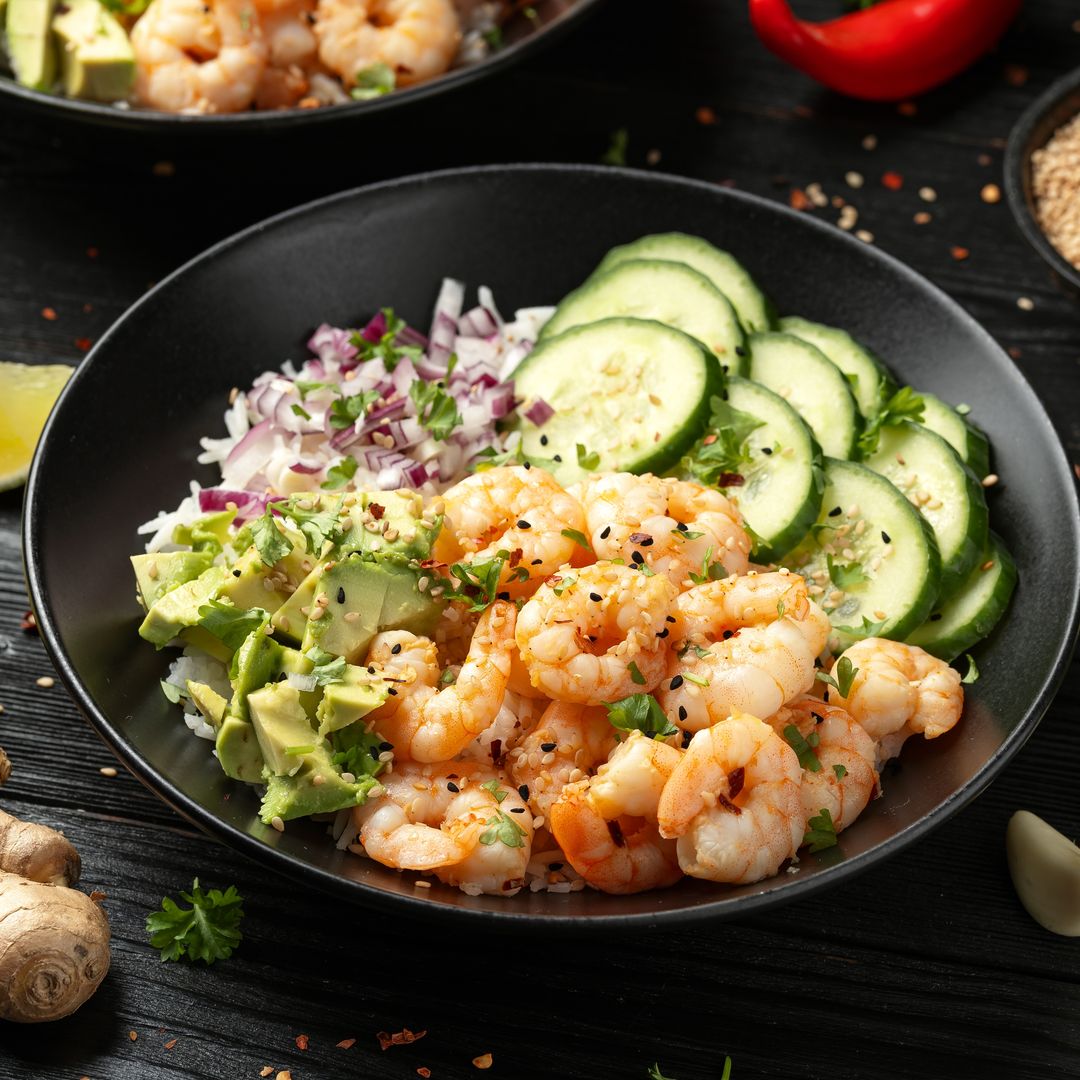 LA RECETA DEL DÍA. Aguacates, langostinos y gambas: el combo más veraniego, ligero y fácil de praparar