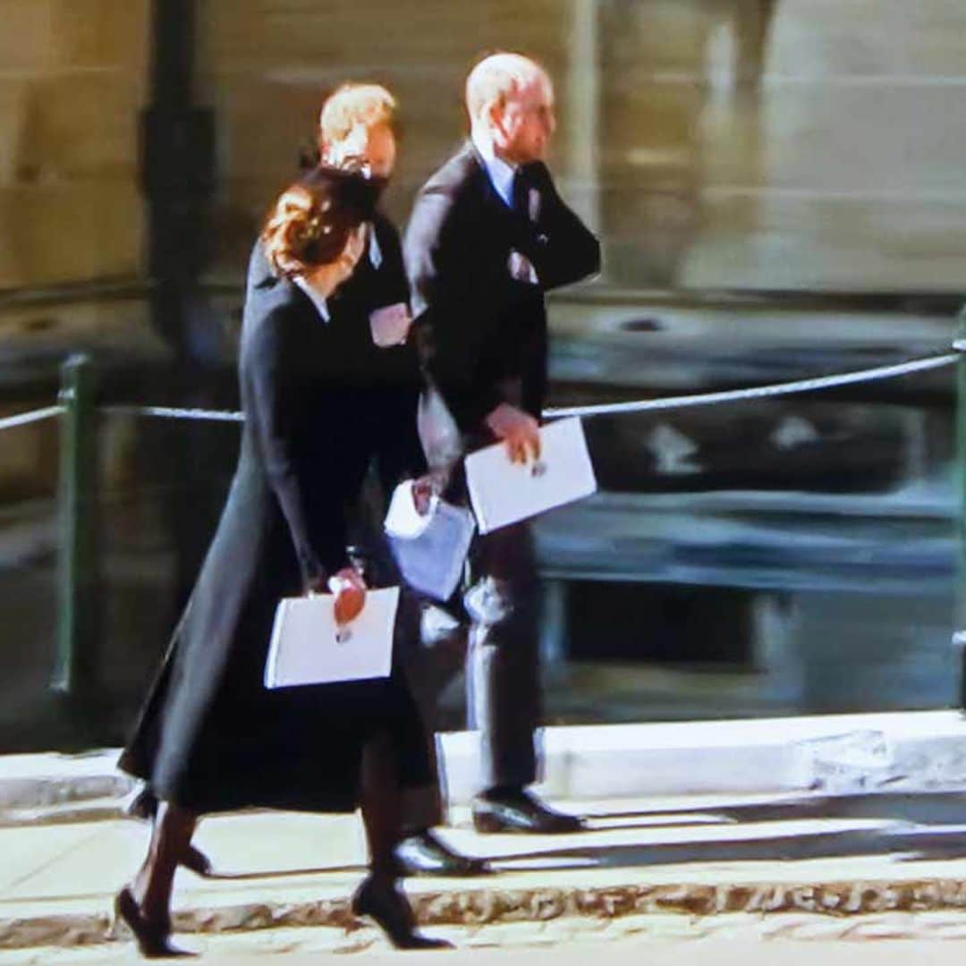 ¿Es esta la imagen de la reconciliación de los príncipes Guillermo y Harry?