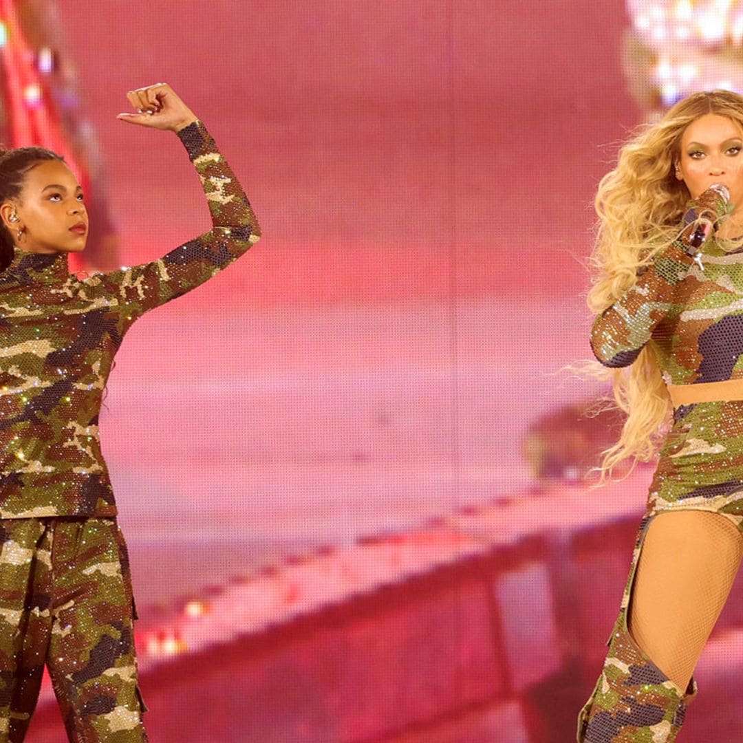 A Beyoncé no le gustó que su hija Blue Ivy, de once años, se uniera a las bailarinas de su gira mundial