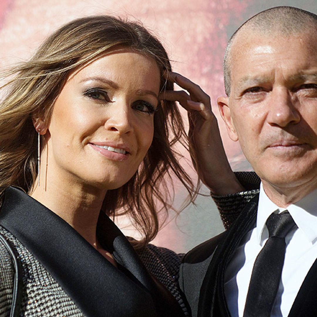 Antonio Banderas, arropado por su musa, Nicole Kimpel, en su estreno más especial
