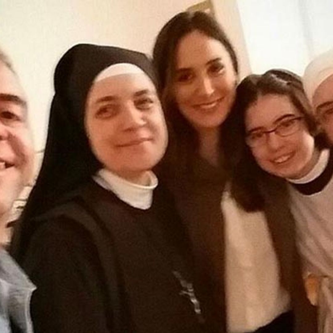 Así ha sido la visita de Tamara Falcó a un convento de clausura