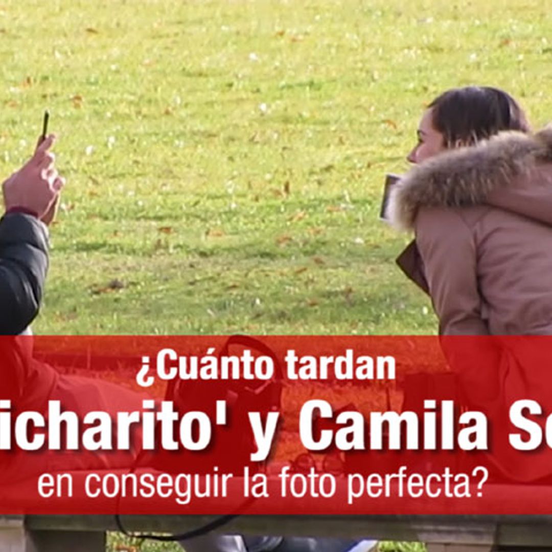 En vídeo: Chocolate, pasteles... La sesión de fotos de 'Chicharito' y Camila Sodi en París