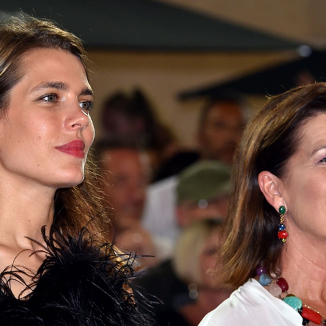 La felicidad de Carolina de Mónaco tras el nacimiento de su nieto, el segundo hijo de Carlota Casiraghi