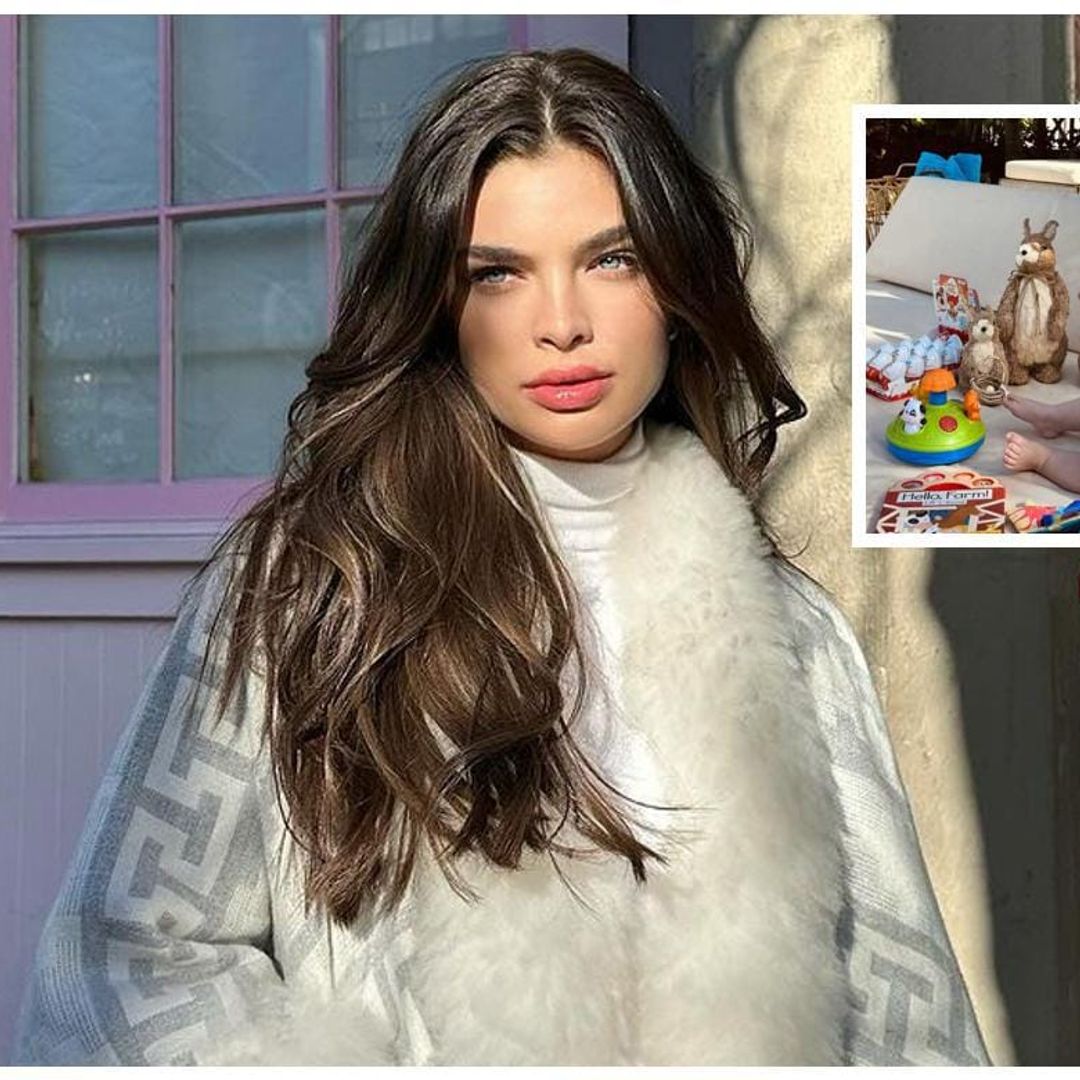 Así vivió Marquitos, el bebé de Nadia Ferreira y Marc Anthony, su primer día de Pascua