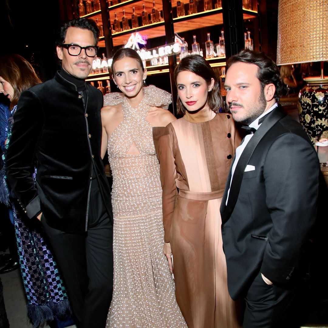 Juan Avellaneda, Lucía Bárcena, Paula Loves y Fabio Encinar en la fiesta Premios FASHION al Talento 2024