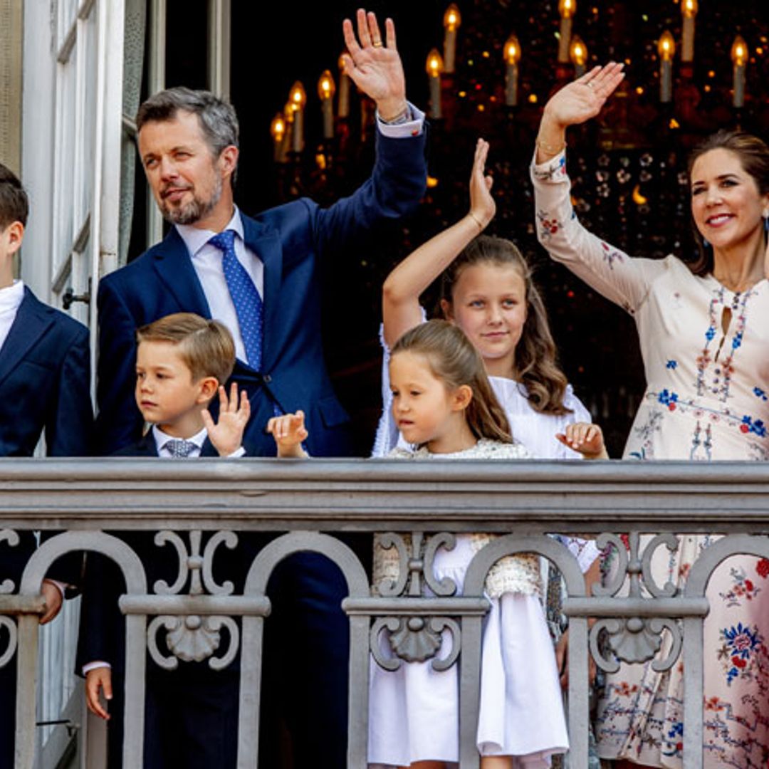 La alegría de Federico de Dinamarca en el baño de multitudes por su 50 cumpleaños