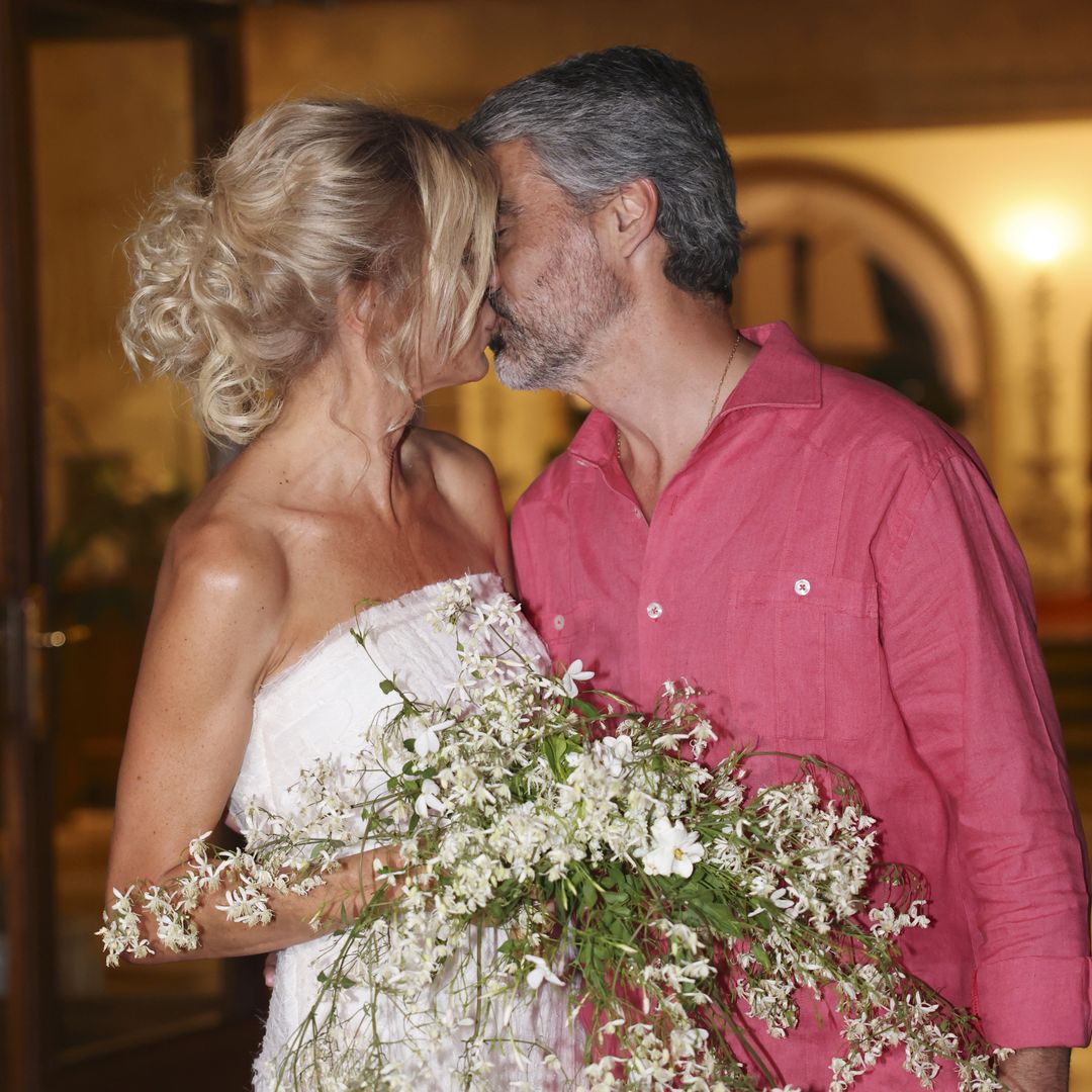 EN VÍDEO. El primer baile de casados de Susanna Griso y Luis Enríquez y la inesperada sorpresa de su ramo de novia