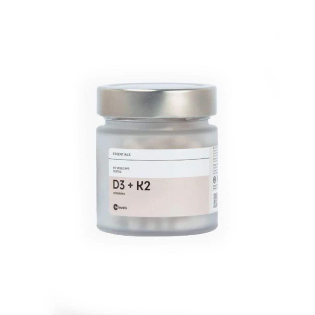 D3 + K2 de Be Levels (25 €). Un suplemento que refuerza el sistema inmune, fortalece los huesos y mejora la salud cardiovascular.