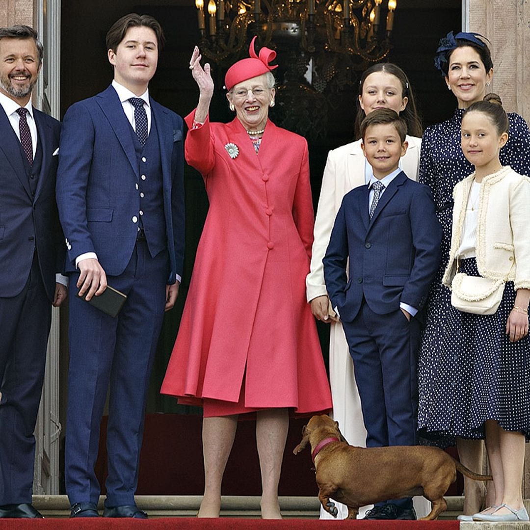 En familia y con un invitado inesperado, Christian de Dinamarca recibe la confirmación