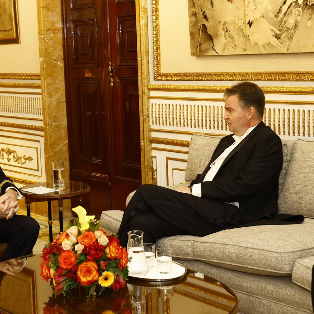 El archiduque Jorge de Habsburgo-Lorena, embajador de Hungría, debuta en el Palacio Real