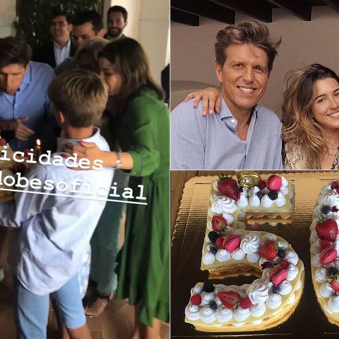 ¡Felices 50! 'El Cordobés' sopla las velas con el cariño de toda su familia
