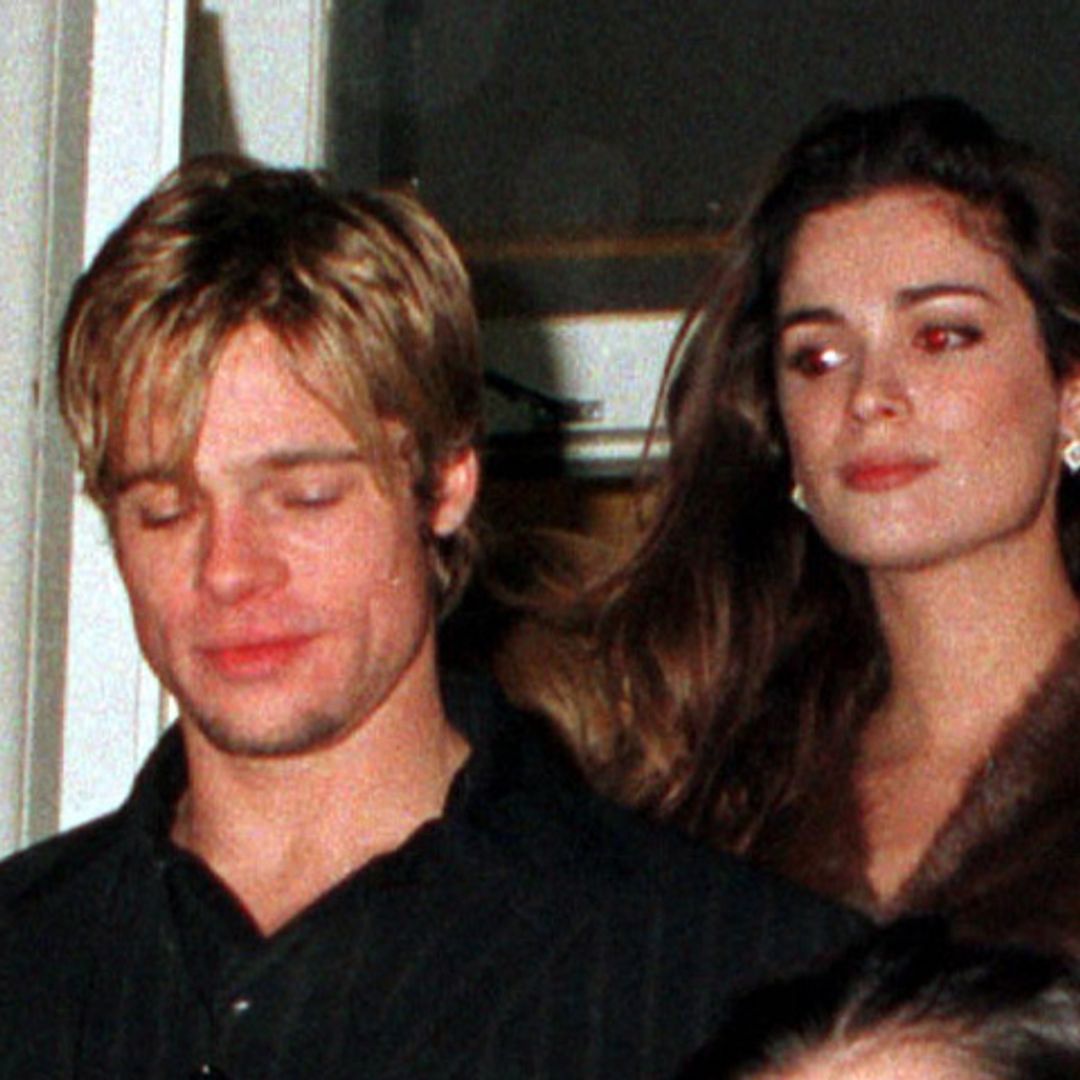 Las fotografías del encuentro de Mar Saura y Brad Pitt en 1997