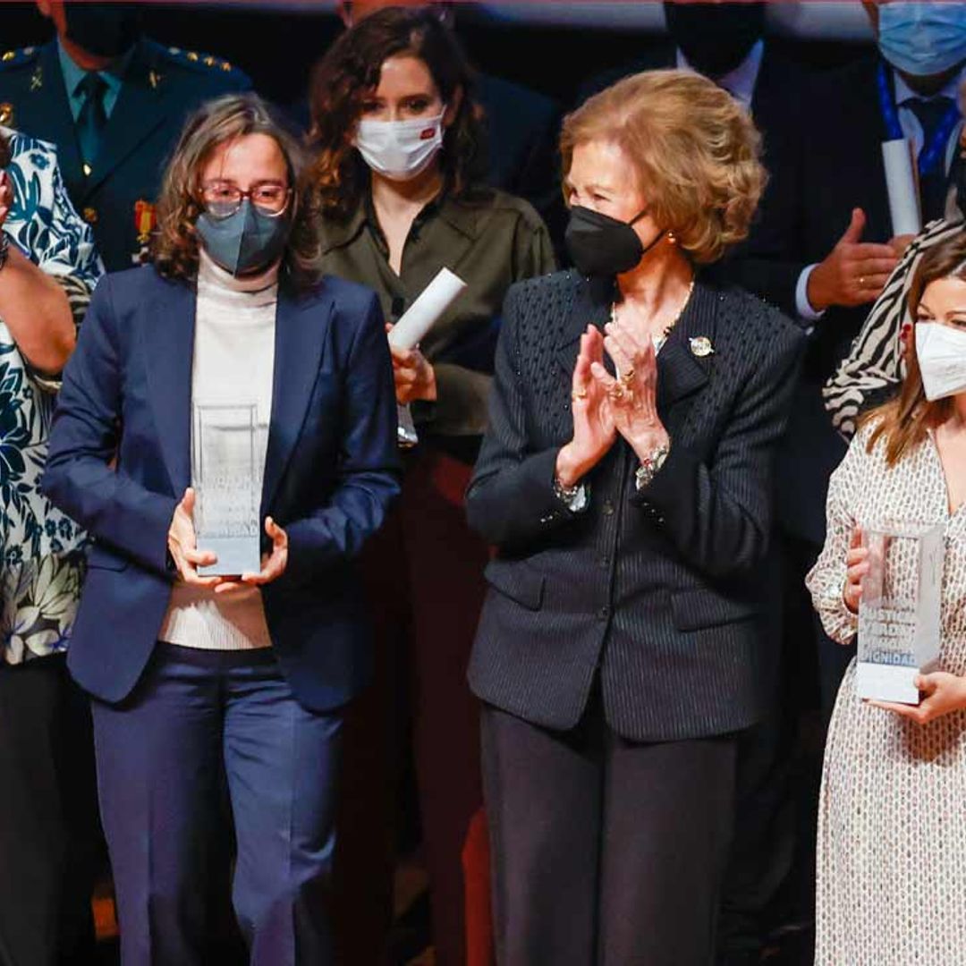 Doña Sofía refuerza su apoyo a las víctimas del terrorismo