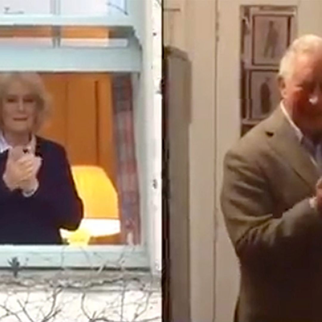 El príncipe Carlos de Inglaterra se une virtualmente al saludo de Camilla