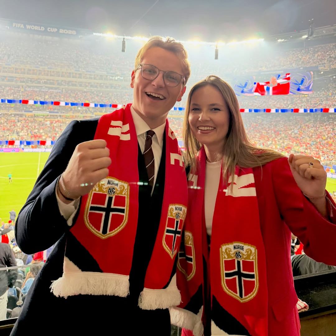 La gran alegría de Ingrid y Sverre de Noruega en el Mundial tras el delicado trasplante de su madre