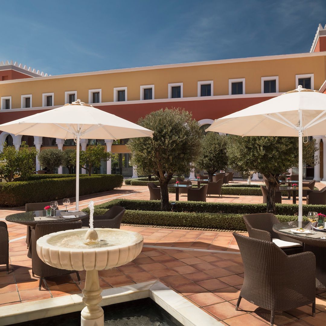 Palacio de Sancti Petri Gran Meliá de Chiclana de la Frontera, donde se aloja Jennifer López durante su concierto en Cádiz dentro de la gira Up All Night Tour 2025 