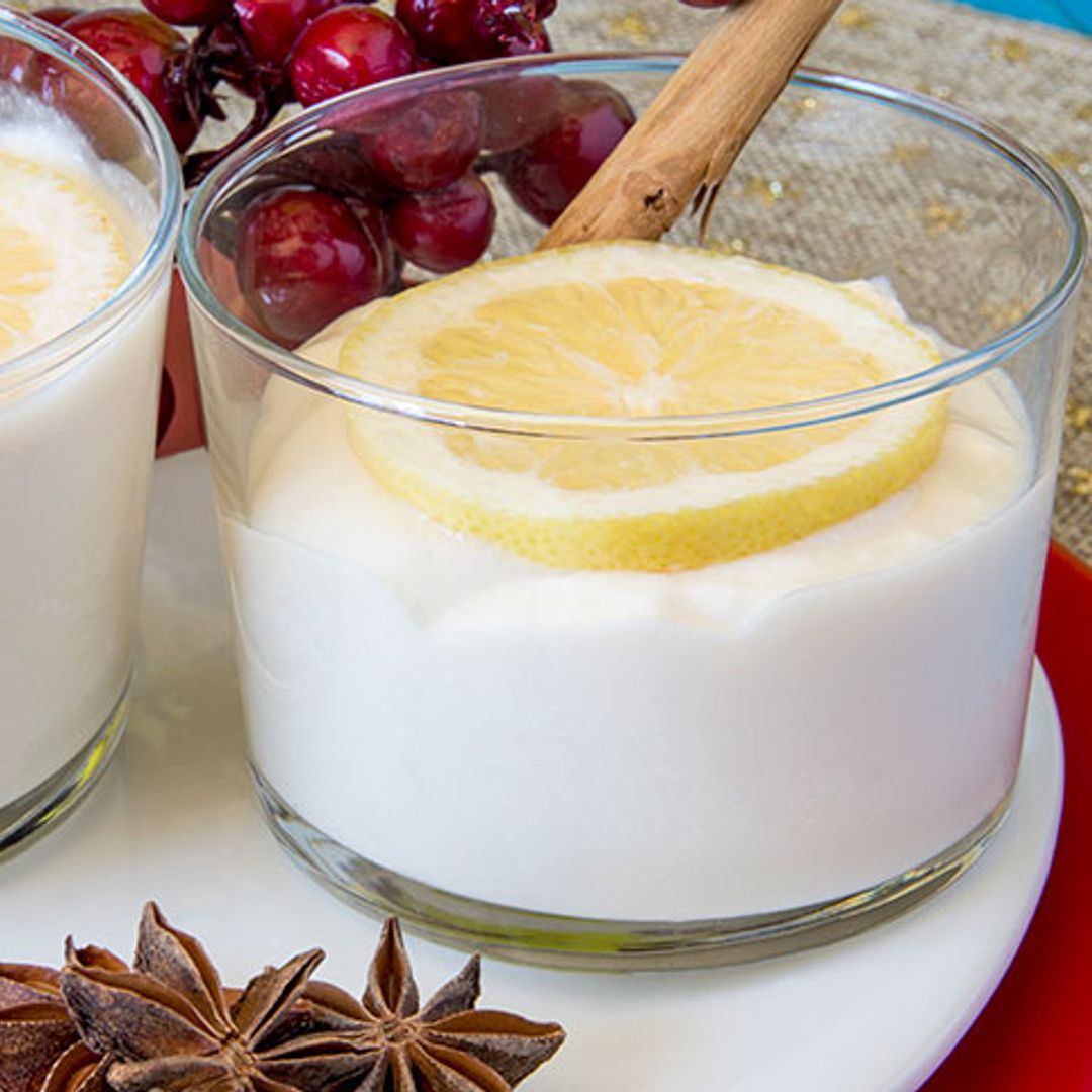 'Mousse' súper fácil de limón