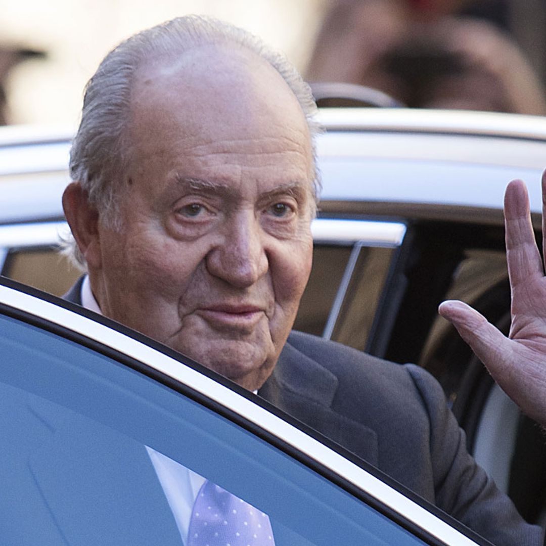 El rey Juan Carlos ya está en Londres donde ha viajado antes de visitar España