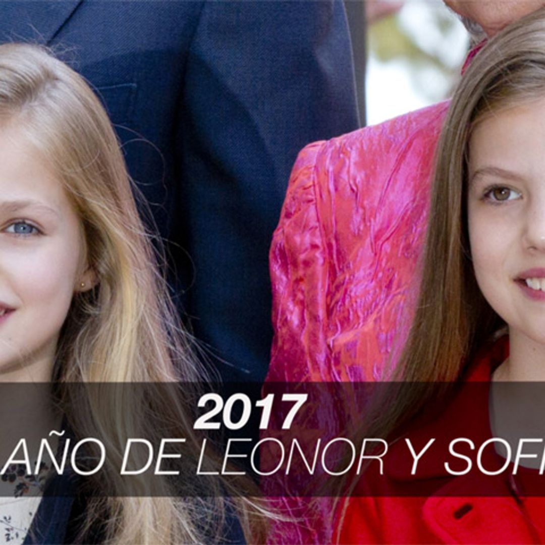 2017, el año de la princesa Leonor y la infanta Sofía
