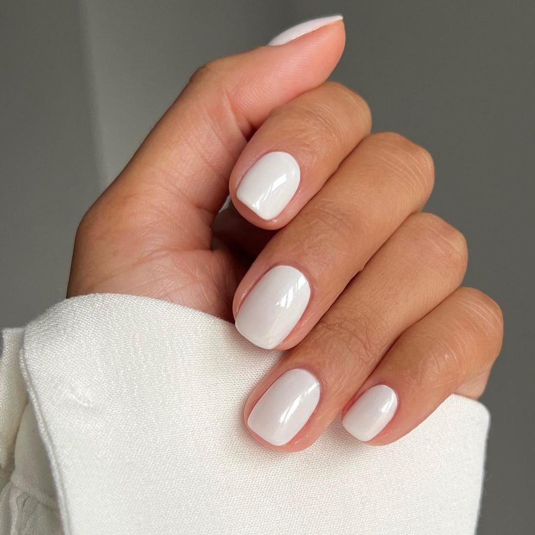Manicura blanca