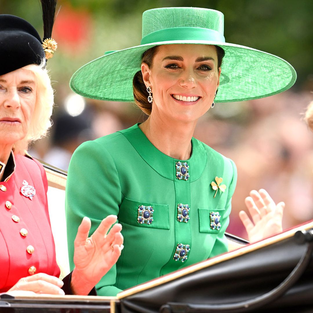 Recordamos las 11 veces que Kate Middleton acudió al 'Trooping the Colour', look a look