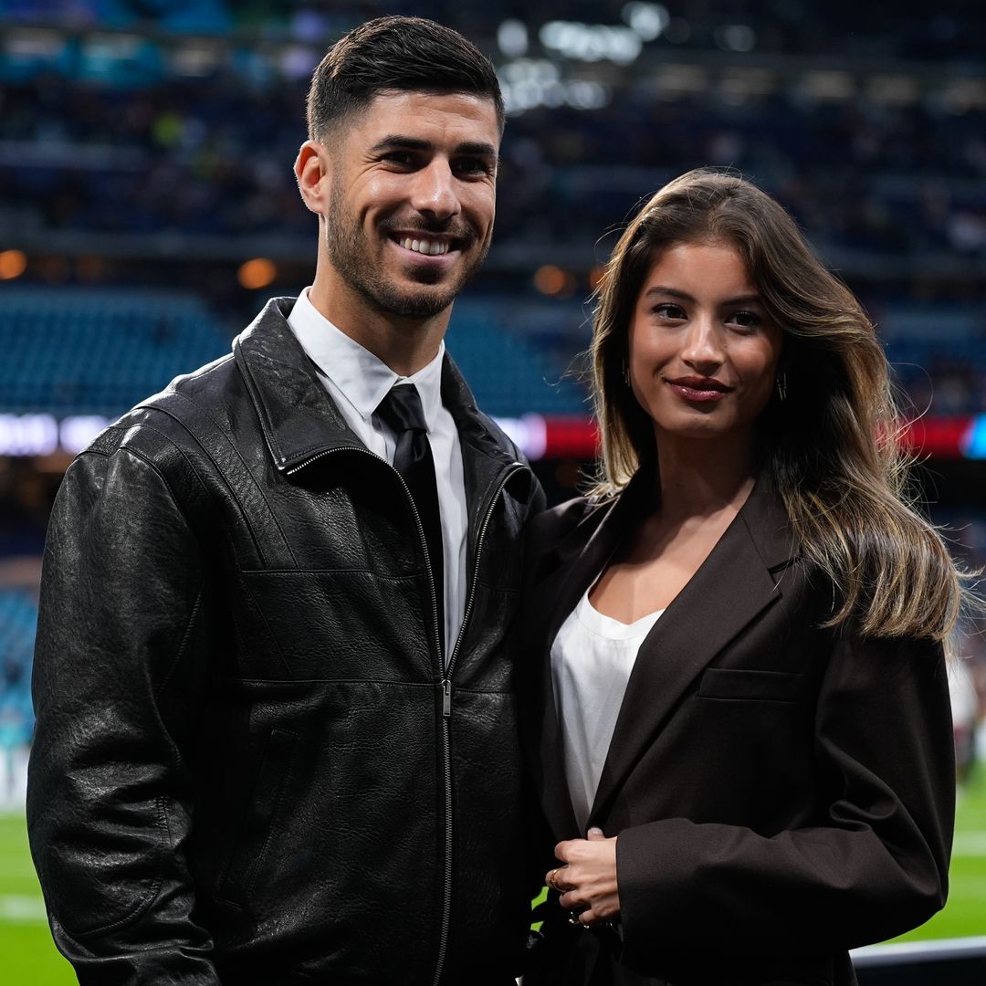 ¡Por fin! Marco Asensio y Lavinia León, primera aparición pública: el futbolista sella su amor en el Bernabéu