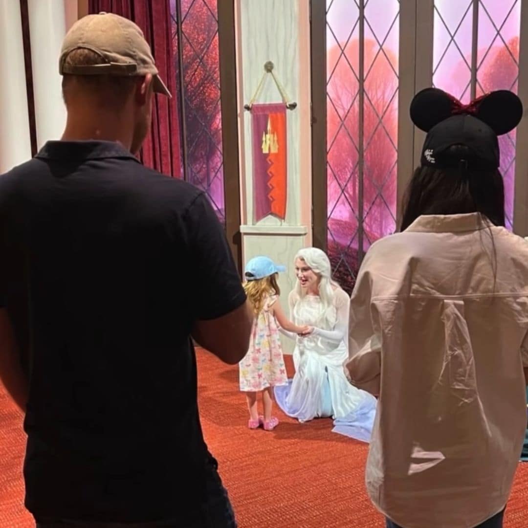 El encuentro de Lilibet con la reina Elsa de 'Frozen'.