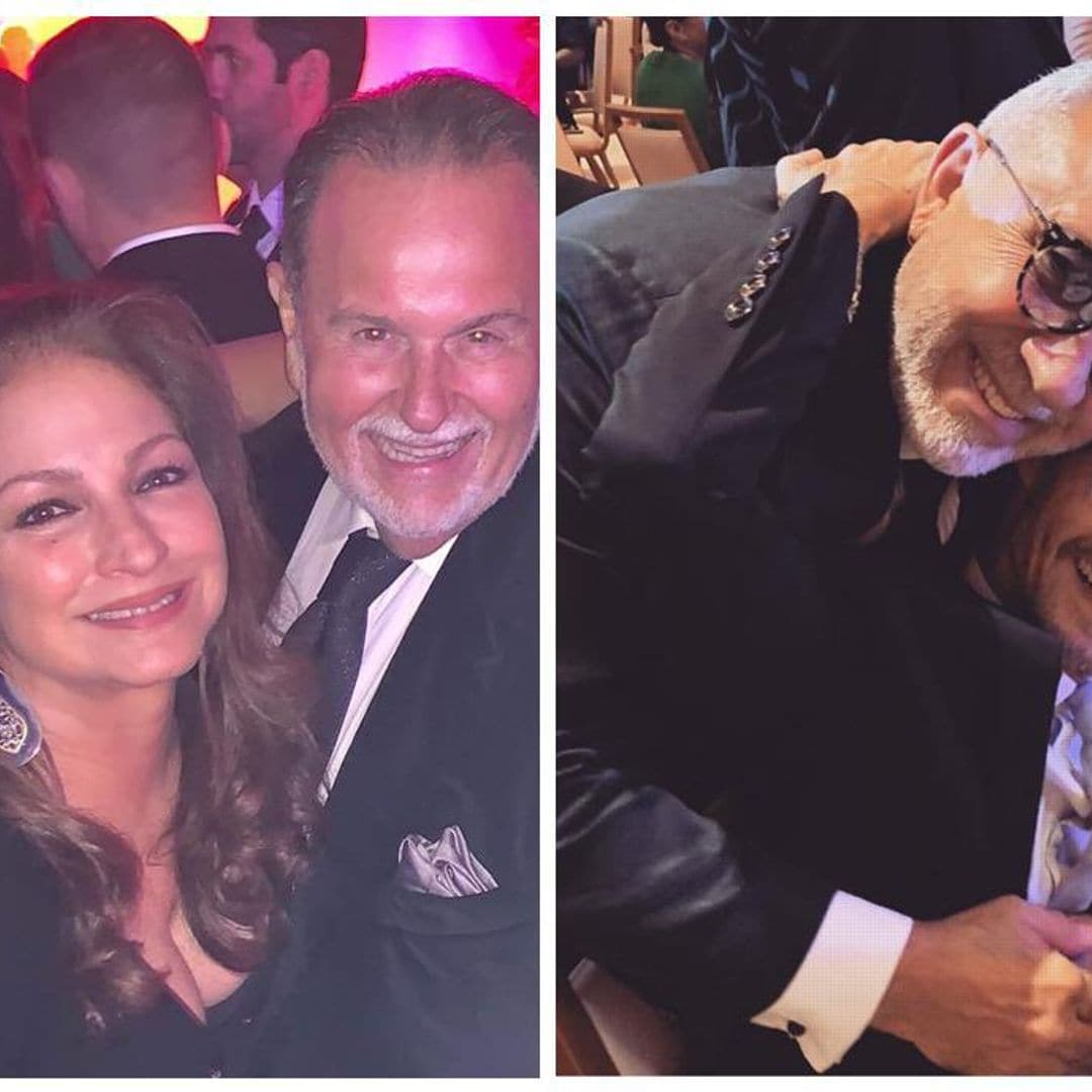 Raúl de Molina, los Estefan y Marc Anthony coinciden en una gala benéfica en Miami