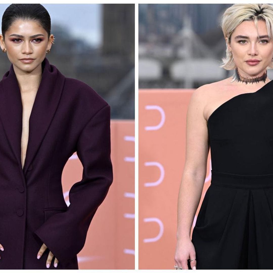Zendaya y Florence Pugh conquistan Londres con un ‘look’ más ‘grunge’
