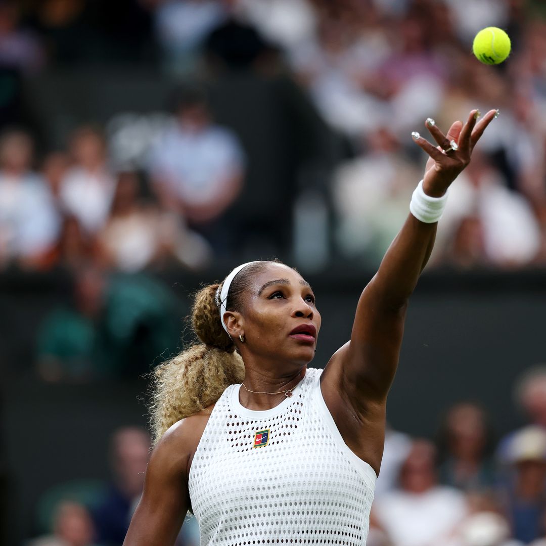 La manicura de Serena Williams roba miradas en Wimbledon