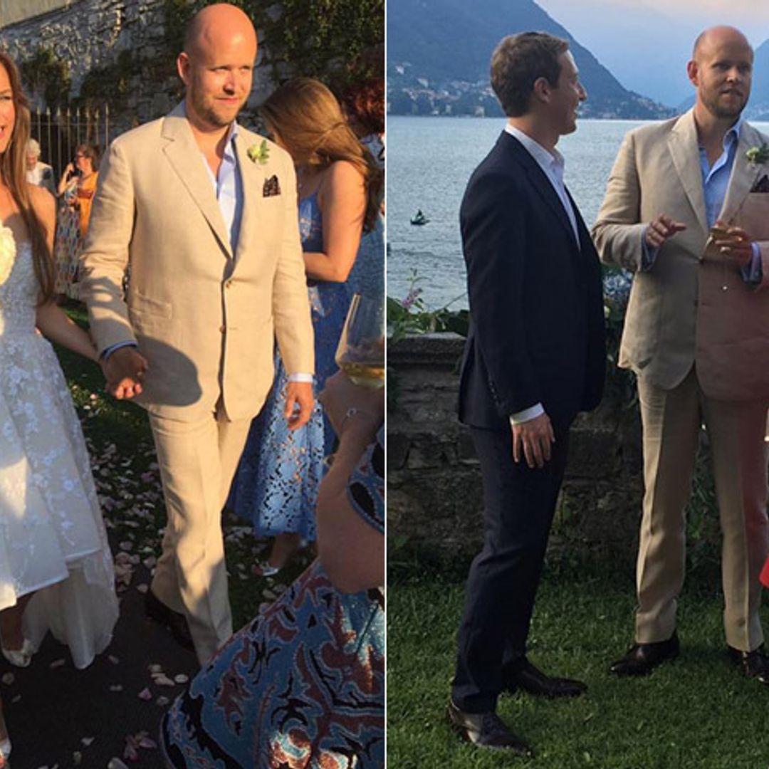 La lujosa boda del creador de Spotify