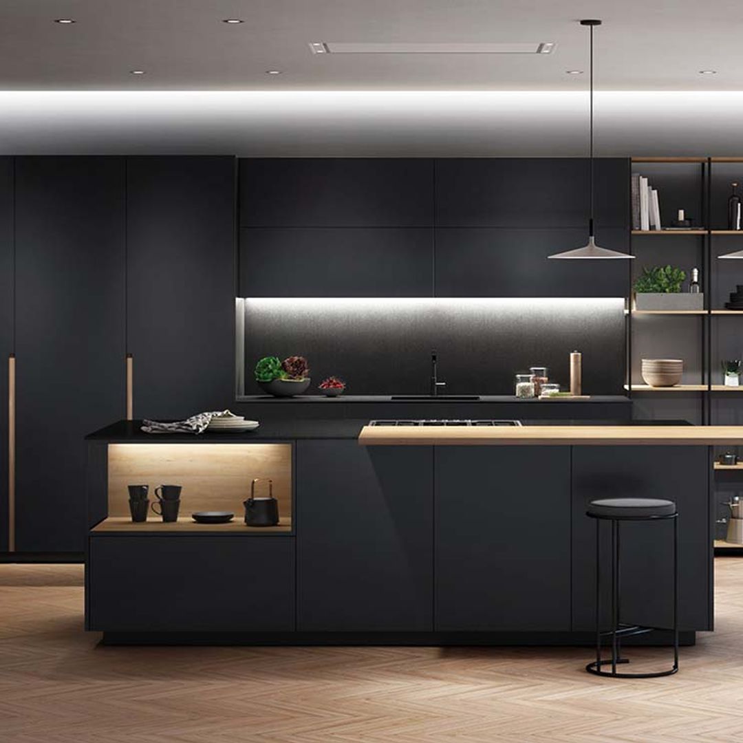 Cocinas Con Armarios Oscuros Cocina Negra LERHYTTAN: Una Guía IKEA