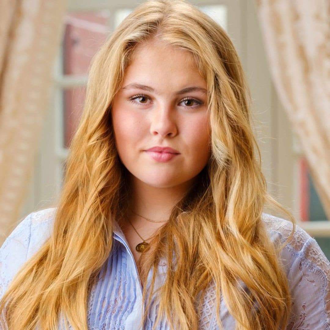La princesa Amalia de Holanda hace historia: las confesiones más íntimas y sinceras de una futura reina, al cumplir 18 años
