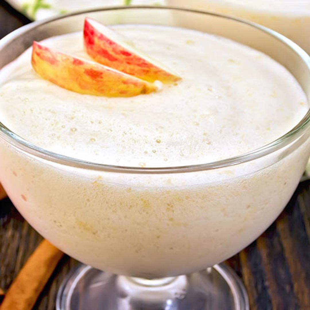 'Mousse' de manzana