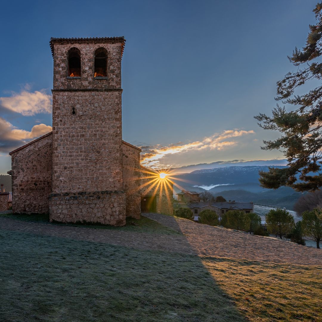 Iglesia del Espíritu Santo en Riópar Viejo en Albacete junto a los Calares del río Mundo