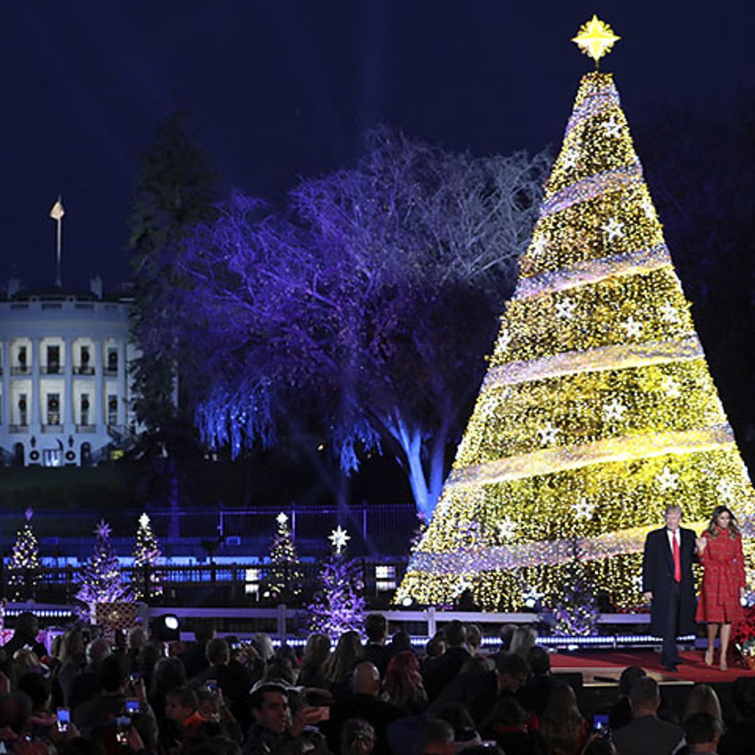 La primera Navidad de los Trump en la Casa Blanca