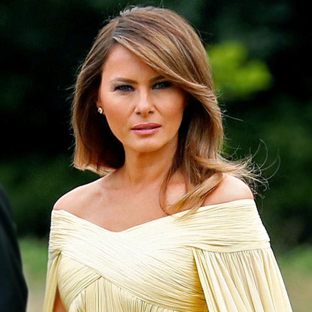 Los detalles que no se vieron del nuevo vestido de alfombra roja de Melania Trump